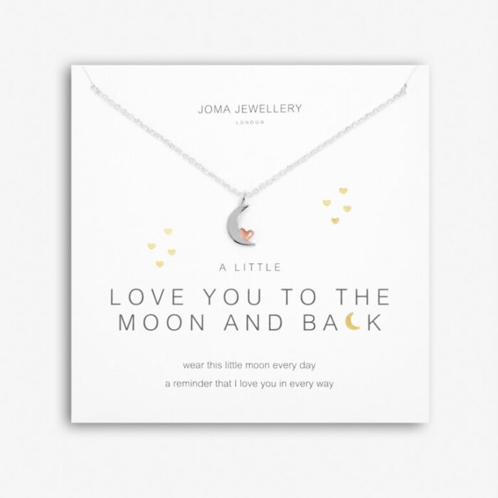 A little Love you to the Moon and Back Necklace