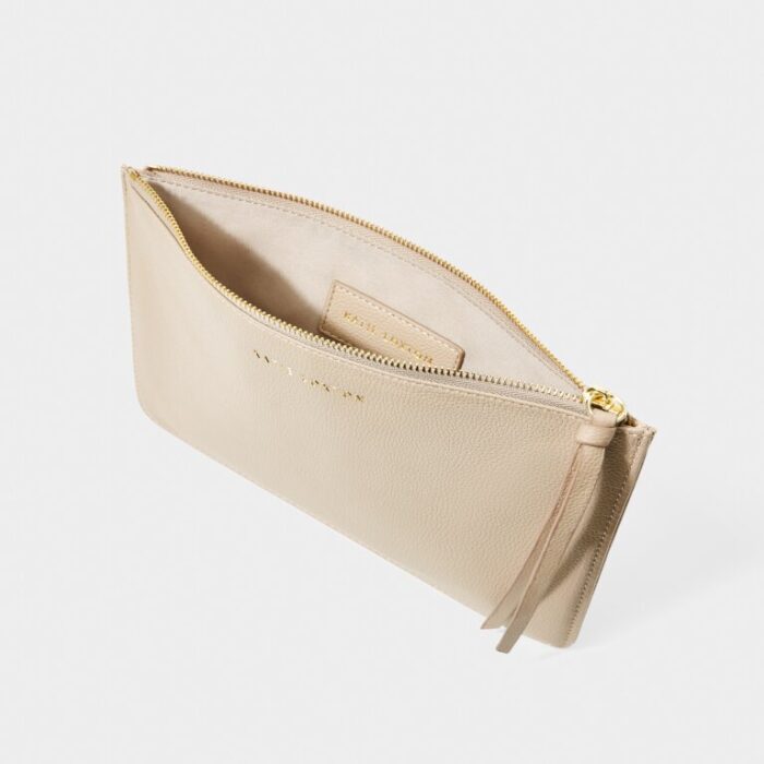 Isla Pouch- Light Taupe - Image 2